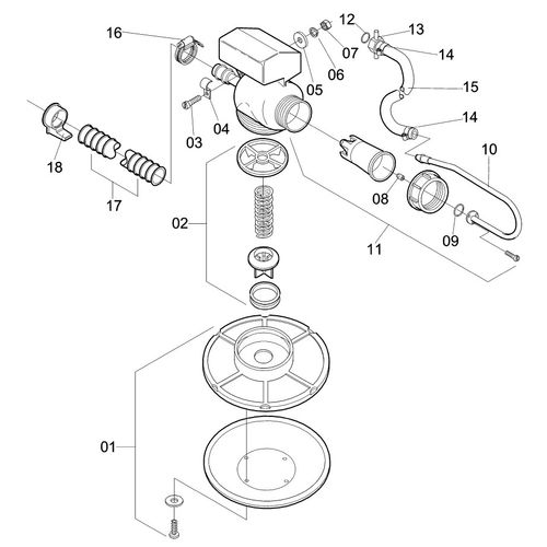 EJETOR P/100L/M MANG  5M CN/CL/CR - 107136 - VERSÃO - 0-0/0-  -5