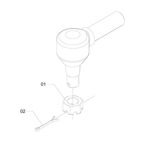 Terminal de direção 992909 (CONJUNTO COMPLETO) Terminal de direção 992909 (CONJUNTO COMPLETO)