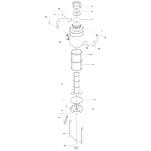 FILTRO DE SUCÇÃO COMPLETO ESQUERDO 1191184 (CONJUNTO COMPLETO) FILTRO DE SUCÇÃO COMPLETO ESQUERDO 1191184 (CONJUNTO COMPLETO)