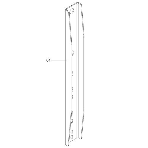 Suporte 2 dos tubos hidr. - pintado 1222295 (CONJUNTO COMPLETO) Suporte 2 dos tubos hidr. - pintado 1222295 (CONJUNTO COMPLETO)