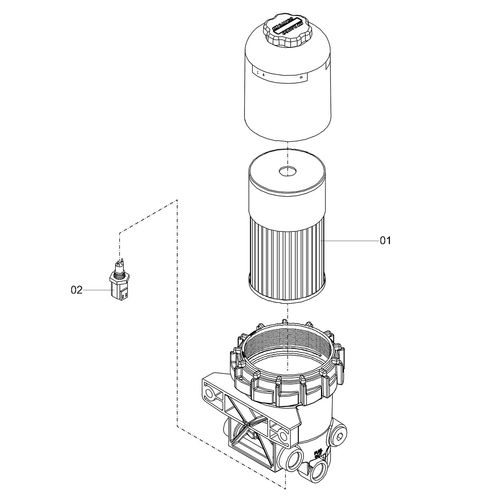 FILTRO DE COMBUSTÍVEL 1171318 (CONJUNTO COMPLETO) FILTRO DE COMBUSTÍVEL 1171318 (CONJUNTO COMPLETO)