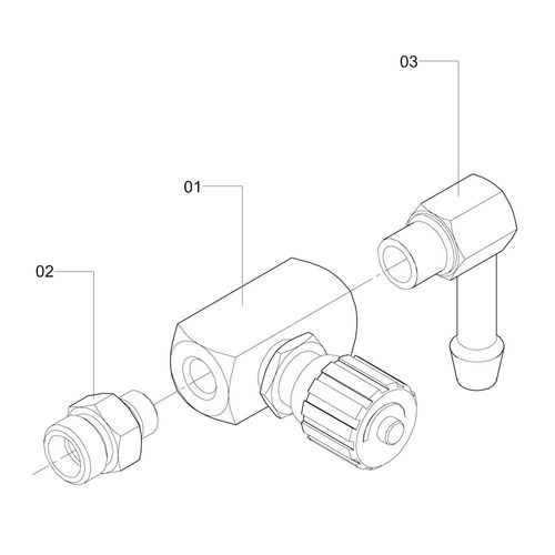 VALVULA REDUTORA DE VAZAO 7856 (CONJUNTO COMPLETO) VALVULA REDUTORA DE VAZAO 7856 (CONJUNTO COMPLETO)