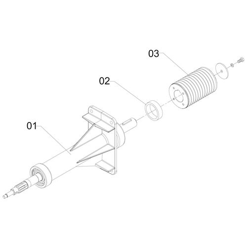 MANCAL DO VENTILADOR C/ POLIA 92 - 18407 - VERSÃO - SAP-2011/7-  -0