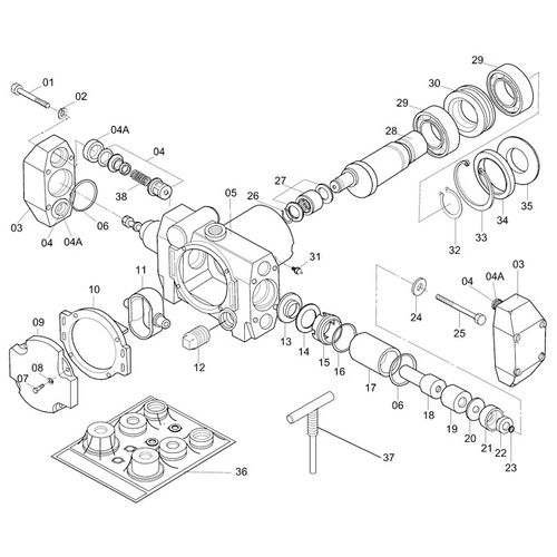 BOMBA DEFEN PISTOES 401 ALUMINIO - 5280 - VERSÃO - 0-0/0-  -2