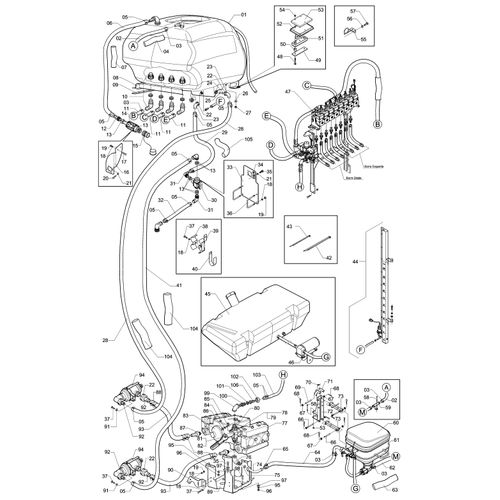 CIRC DEF ESPAÇ 400 JP300 UP 3000-24 4X4 35113 (CONJUNTO COMPLETO)