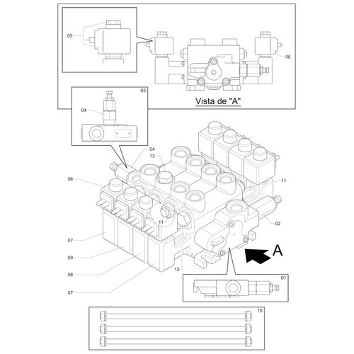 COMANDO HID.-ACIONAM.ELETRICO-