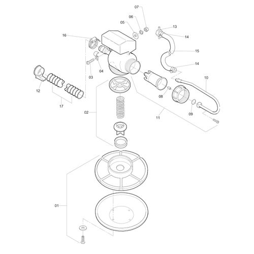 EJETOR P/100L/M MANG 5M FC-AM/VO 49098 (CONJUNTO COMPLETO) EJETOR P/100L/M MANG 5M FC-AM/VO 49098 (CONJUNTO COMPLETO)