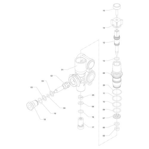 RAMAL DIREITO 71233 (CONJUNTO COMPLETO)