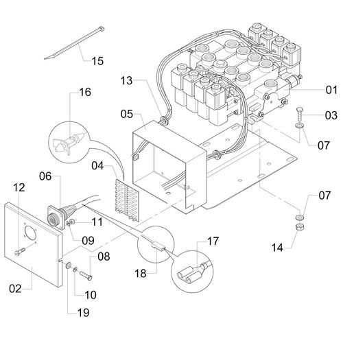 COMANDO HIDRAULICO/ELETRICO E COMPLEMENT - 73510 - VERSÃO - SAP-2007/11-A -0