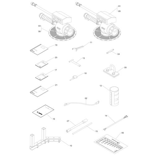 ADVANCE 3000/18 AM - CX ACESSÓRIOS 75639 (CONJUNTO COMPLETO) ADVANCE 3000/18 AM - CX ACESSÓRIOS 75639 (CONJUNTO COMPLETO)