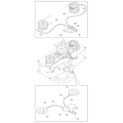 KIT - LUBRIFICACAO DO OSCILADOR 76165 (CONJUNTO COMPLETO) KIT - LUBRIFICACAO DO OSCILADOR 76165 (CONJUNTO COMPLETO)
