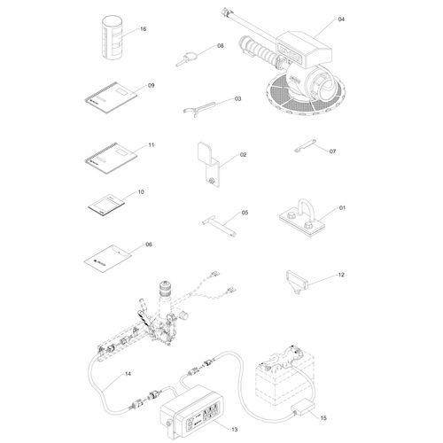 ARBUS 2000 PAPAYA - CX ACESSÓRIOS 76991 (CONJUNTO COMPLETO) ARBUS 2000 PAPAYA - CX ACESSÓRIOS 76991 (CONJUNTO COMPLETO)