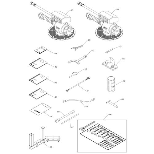 ADVANCE 2000/18 AM - CX ACESSÓRIOS 78823 (CONJUNTO COMPLETO) ADVANCE 2000/18 AM - CX ACESSÓRIOS 78823 (CONJUNTO COMPLETO)