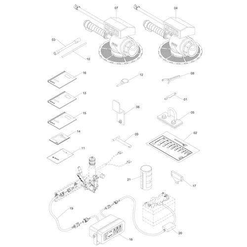 ARBUS 2000 VALÊNCIA - CX ACESSÓRIOS 79797 (CONJUNTO COMPLETO) ARBUS 2000 VALÊNCIA - CX ACESSÓRIOS 79797 (CONJUNTO COMPLETO)