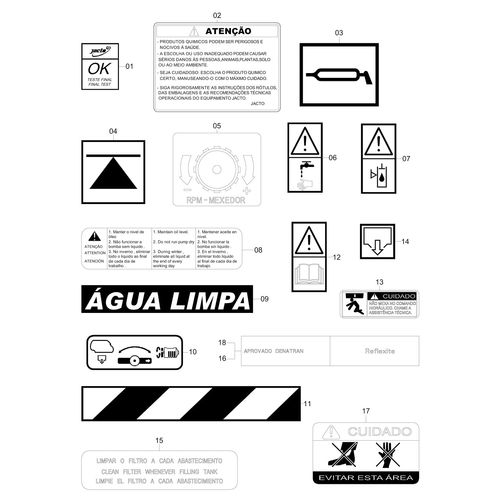 LAY-OUT DOS ADESIVOS  LAY-OUT DOS ADESIVOS