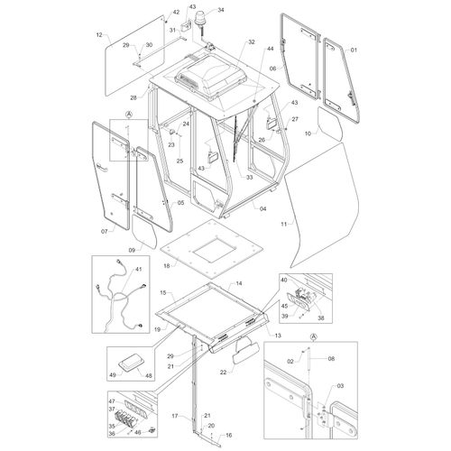MONTAGEM DA CABINE COM CLIMATIZADOR - 82221 - VERSÃO - SAP-2012/1-  -0