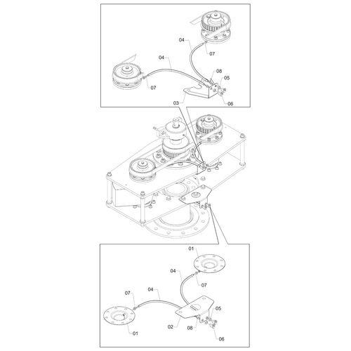 CIRCUITO DE LUBRIFICACAO DO OSCILADOR - 82577 - VERSÃO - 0-0/0-  -0