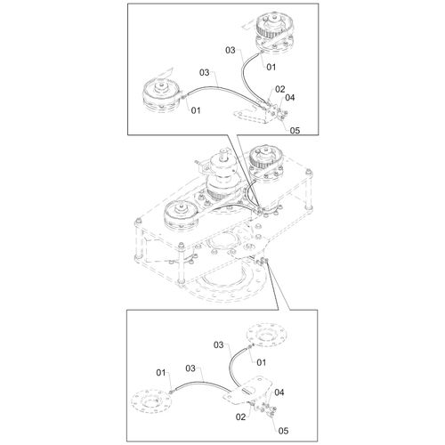 CIRCUITO DE LUBRIFICACAO DO OSCILADOR - 82577 - VERSÃO - SAP-2010/3-  -0