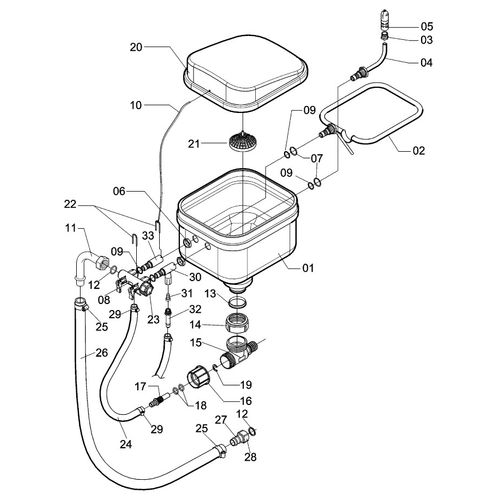 INCORPORADOR DE DEFENSIVO - RETANGULAR 1 88336 (CONJUNTO COMPLETO) INCORPORADOR DE DEFENSIVO - RETANGULAR 1 88336 (CONJUNTO COMPLETO)