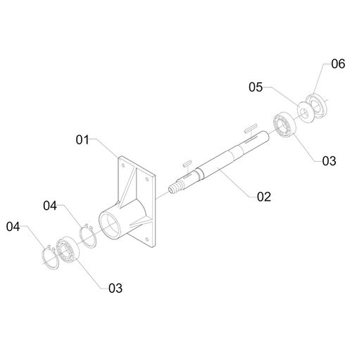 MANCAL DE ROLAMENTO NR. 4 100818 (CONJUNTO COMPLETO) MANCAL DE ROLAMENTO NR. 4 100818 (CONJUNTO COMPLETO)