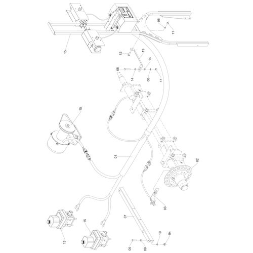 CIRCUITO ELETRICO SENSOR P/ ER-24 - 100958 - VERSÃO - SAP-2015/2-01-0