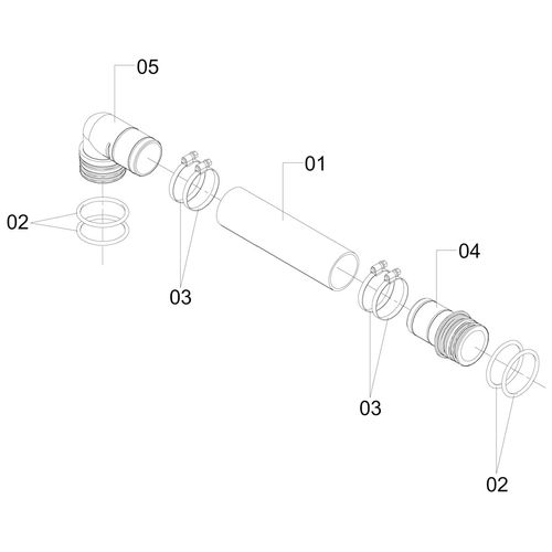 MANG. VÁLV. 3 VIAS - FILTRO DE SUCÇÃO (M 111807 (CONJUNTO COMPLETO)