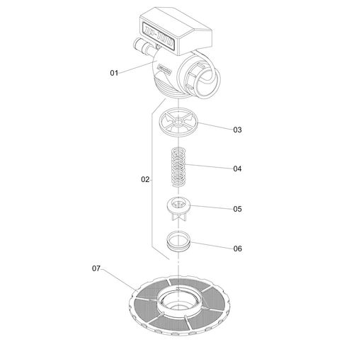 EJETOR JACTO PARA 100 L./MIN. ( S/MANGUE - 112268 - VERSÃO - SAP-2012/3-  -0