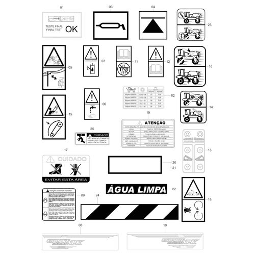 ADESIVOS UNIPORT 3000 NPK HIDRO 4X4 125319 (CONJUNTO COMPLETO)