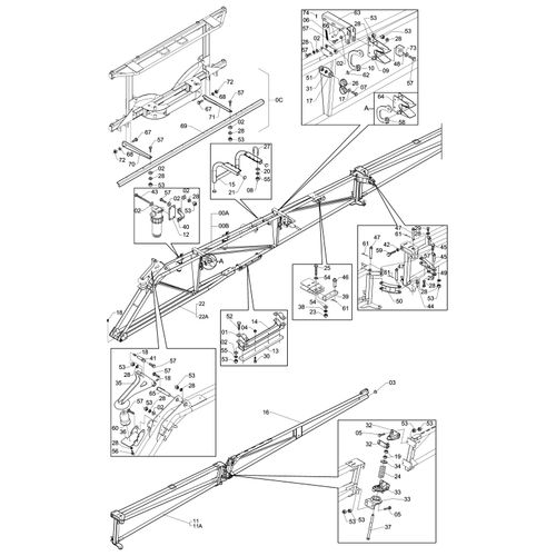 Barra de 21 metros e complementos 41707 (CONJUNTO COMPLETO) Barra de 21 metros e complementos 41707 (CONJUNTO COMPLETO)