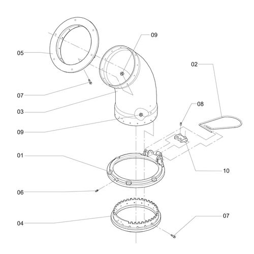 CURVA 52 GRAUS X 0 230 - CURTA - 44438 - VERSÃO - SAP-2010/11-  -0