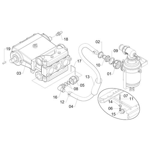 CONJ BOMBA JP150 C/CONEXÕES ADV2000 - 44545 - VERSÃO - 0-0/0-  -4