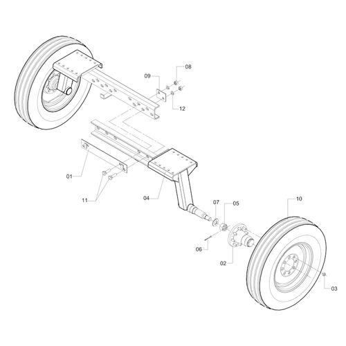 EIXO REGULAVEL NR. 14 - C/RODA; PNEU E C 48827 (CONJUNTO COMPLETO) EIXO REGULAVEL NR. 14 - C/RODA; PNEU E C 48827 (CONJUNTO COMPLETO)