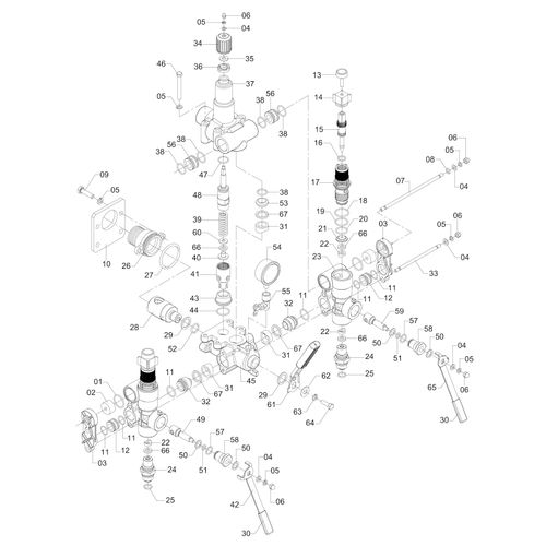 COMANDO COM RETORNO CALIBRADO - 2 SAIDAS 49114 (CONJUNTO COMPLETO) COMANDO COM RETORNO CALIBRADO - 2 SAIDAS 49114 (CONJUNTO COMPLETO)