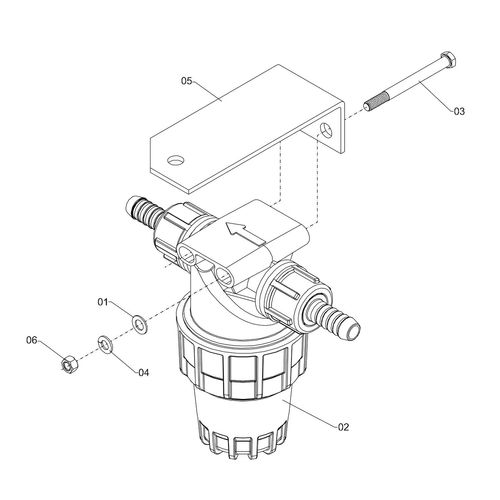 FILTRO DE LINHA COMPLETO 50427 (CONJUNTO COMPLETO) FILTRO DE LINHA COMPLETO 50427 (CONJUNTO COMPLETO)