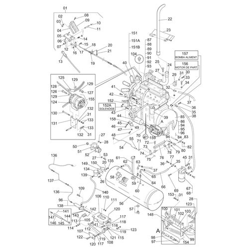 TRANSMISSÃO E COMPLEMENTOS - 105 CV - RE - 50286 - VERSÃO - 0-0/0-  -1