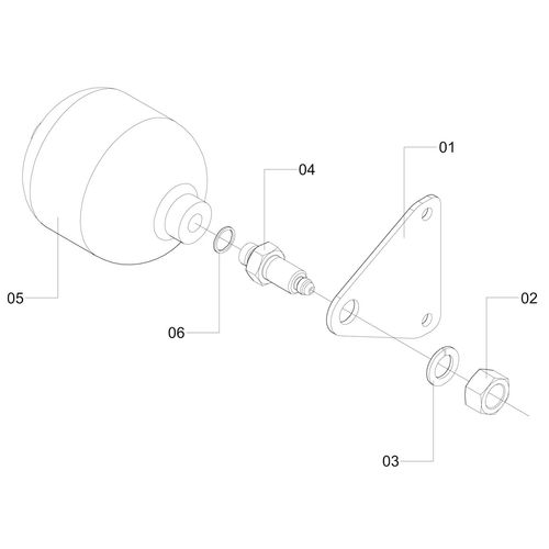 ACUMULADOR DO COMANDO - SUB MONT HIDR 246743 (CONJUNTO COMPLETO) ACUMULADOR DO COMANDO - SUB MONT HIDR 246743 (CONJUNTO COMPLETO)