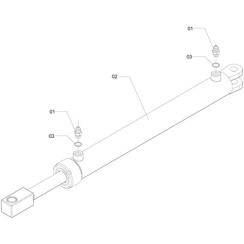 CILINDRO DE HIDRAULICO DA BARRA DE 24 MT 922450 (CONJUNTO COMPLETO) CILINDRO DE HIDRAULICO DA BARRA DE 24 MT 922450 (CONJUNTO COMPLETO)