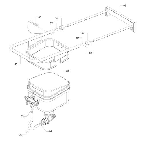 KIT - INCORPORADOR DE DEFENSIVO (NOVO) 55491 (CONJUNTO COMPLETO) KIT - INCORPORADOR DE DEFENSIVO (NOVO) 55491 (CONJUNTO COMPLETO)