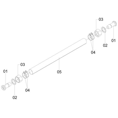 MANGUEIRA DA BOMBA AO COMANDO 57976 (CONJUNTO COMPLETO) MANGUEIRA DA BOMBA AO COMANDO 57976 (CONJUNTO COMPLETO)