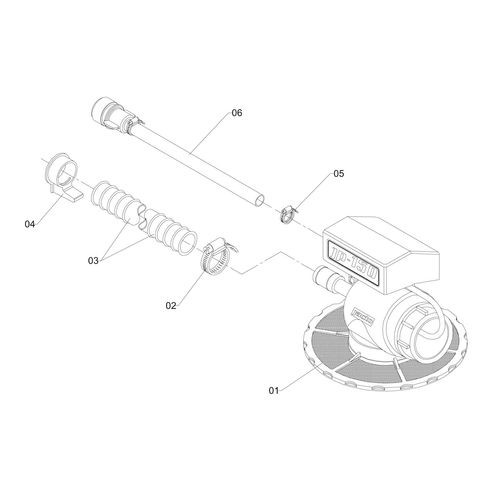 EJETOR P/150L/M MANG 10M CL-AD/ADV 58437 (CONJUNTO COMPLETO)