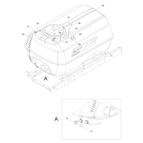 RESERVATORIO PARA 2000 LITROS 136952 (CONJUNTO COMPLETO) RESERVATORIO PARA 2000 LITROS 136952 (CONJUNTO COMPLETO)
