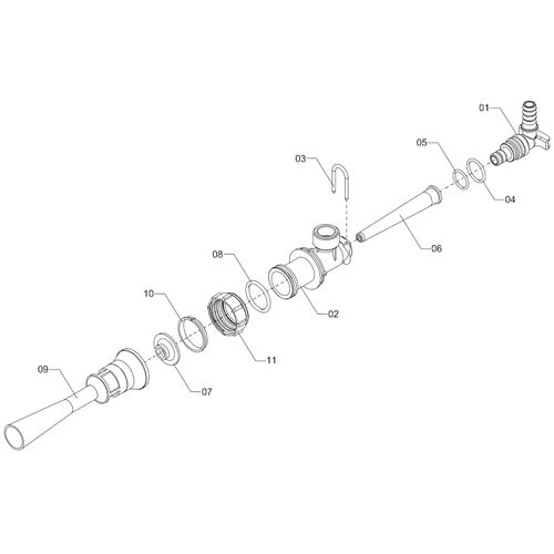 AGITADOR HIDRAULICO NR. 8 139584 (CONJUNTO COMPLETO) AGITADOR HIDRAULICO NR. 8 139584 (CONJUNTO COMPLETO)