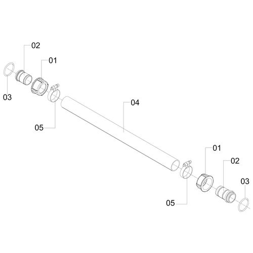 MANGUEIRA DO FILTRO À BOMBA - 159731 - VERSÃO - SAP-2010/8-  -0