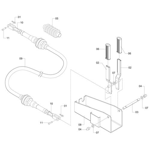 Acionador completo p/comando VAR 2vias 159830 (CONJUNTO COMPLETO) Acionador completo p/comando VAR 2vias 159830 (CONJUNTO COMPLETO)