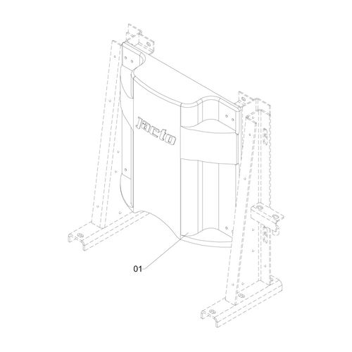 PROTETOR DA TRANSMISSAO-PE ROTOMOLDADO-L 173062 (CONJUNTO COMPLETO) PROTETOR DA TRANSMISSAO-PE ROTOMOLDADO-L 173062 (CONJUNTO COMPLETO)