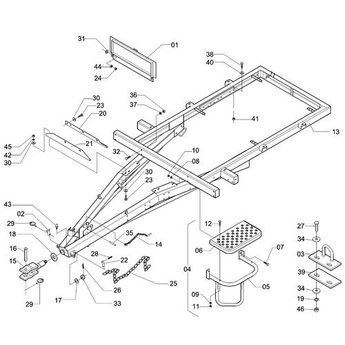CARRETA COMPLETA - COLUMBIA/CORAL - 132050 - VERSÃO - 0-0/0-  -0