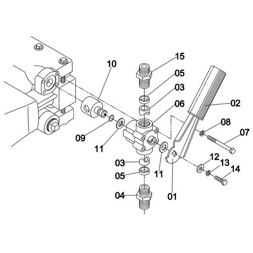 COMANDO - VÁLVULA DIRECIONAL 103 252197 (CONJUNTO COMPLETO) COMANDO - VÁLVULA DIRECIONAL 103 252197 (CONJUNTO COMPLETO)