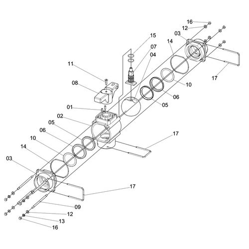 Válvula de 3 vias - 253740 - VERSÃO - 0-0/0-  -0