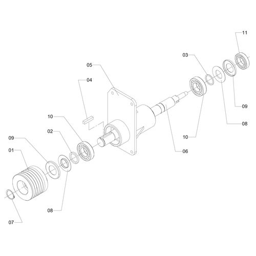 MANCAL DO VENTILADOR COMPLETO J-2600 265413 (CONJUNTO COMPLETO) MANCAL DO VENTILADOR COMPLETO J-2600 265413 (CONJUNTO COMPLETO)