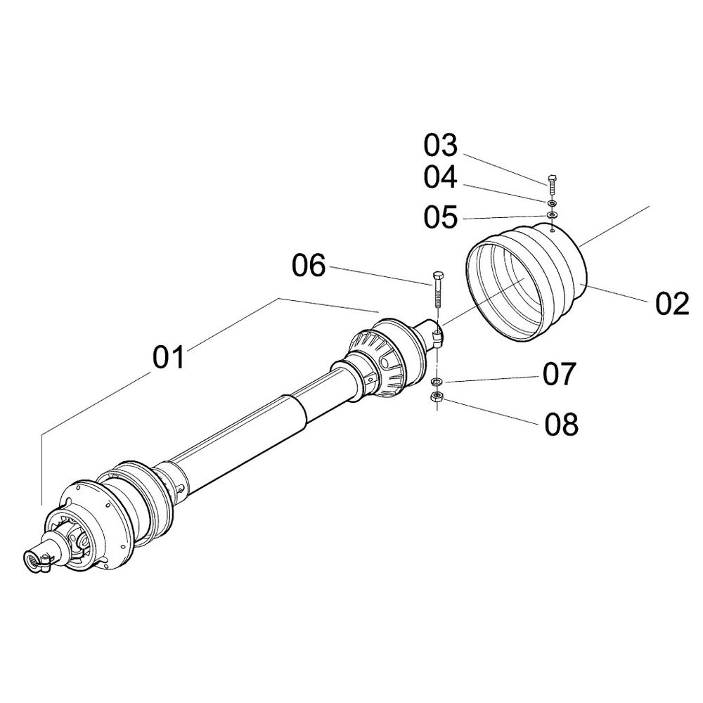 CARDAN 1250 HOMOCINETICO COM PROTEÇÃO - 278440 - VERSÃO - 0-0/0- -0 - Jacto  Mobile